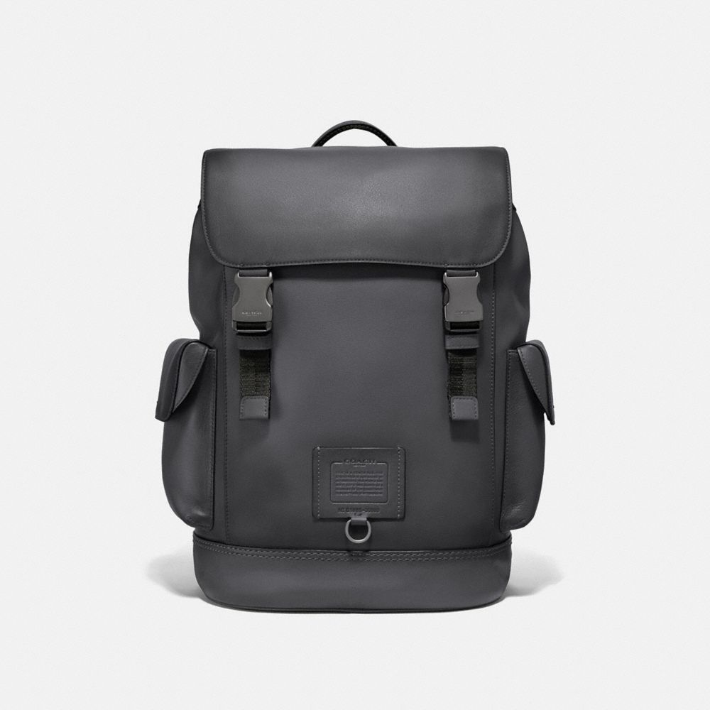 COACH 36080 Rivington Backpack BLACK COPPER/GREY