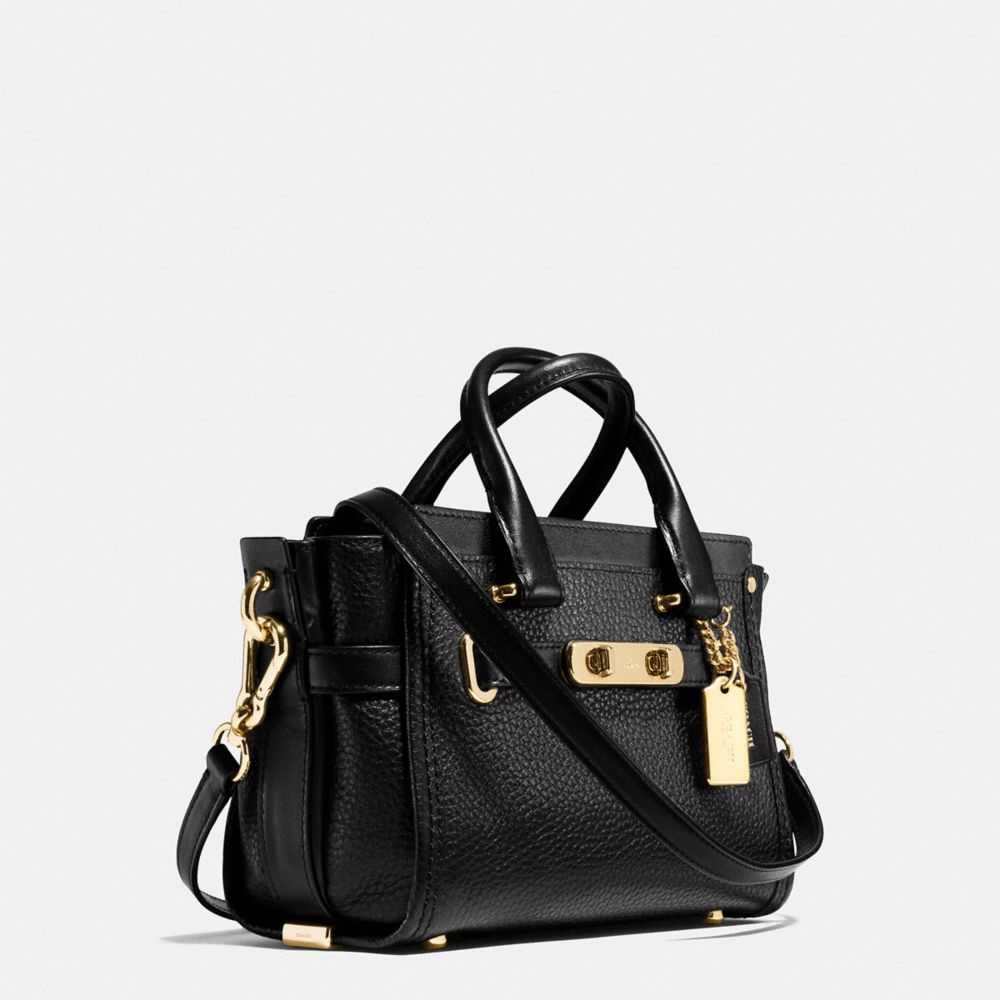 coach swagger 20 black