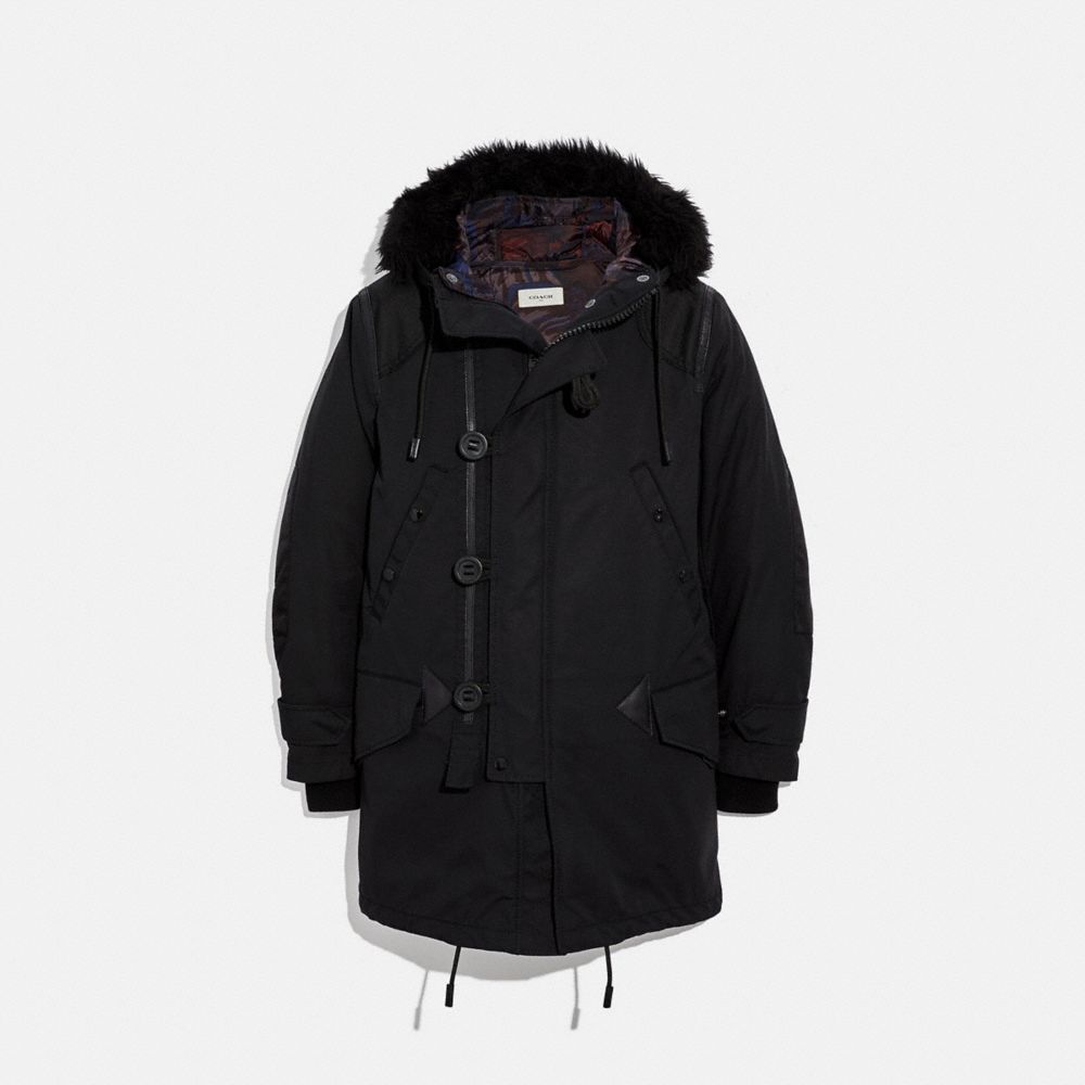 COACH 36340 Parka BLACK