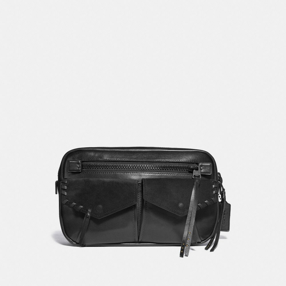 UTILITY BELT BAG 25 - BLACK/MATTE BLACK - COACH 36474