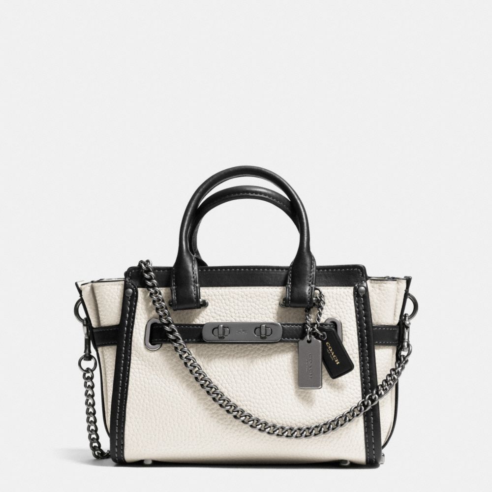 coach swagger 20 black