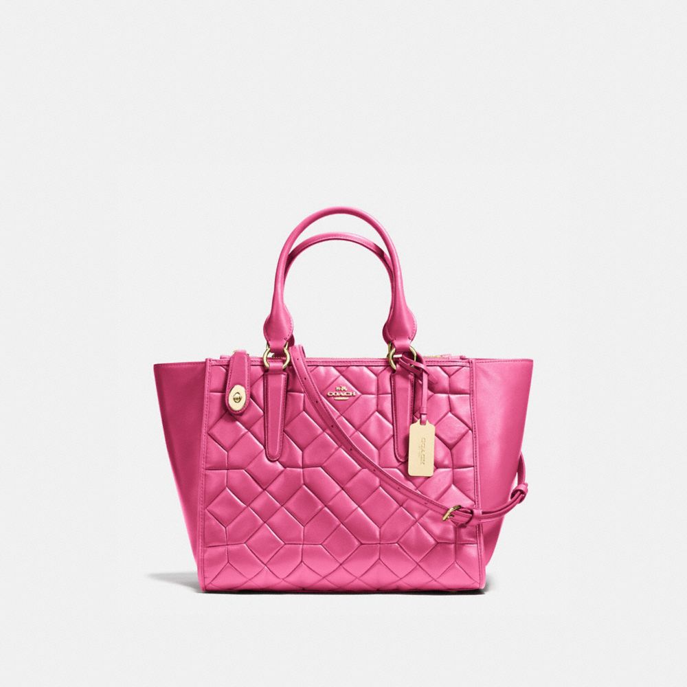 COACH 37486 - CROSBY CARRYALL IN CANYON QUILT LEATHER LIDUL