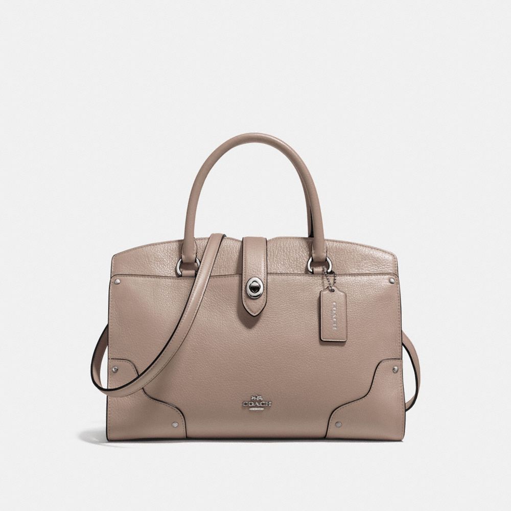 COACH 37575 Mercer Satchel 30 SV/STONE