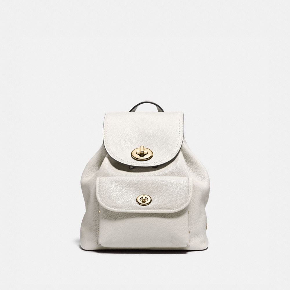 coach mini turnlock rucksack