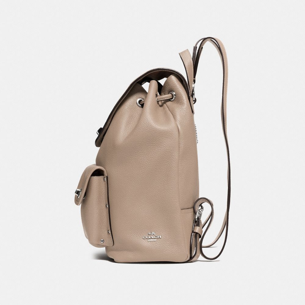 coach turnlock rucksack backpack