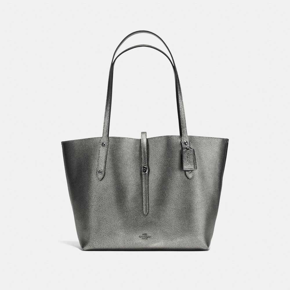 Market Tote - 37756 - DK/Gunmetal Black