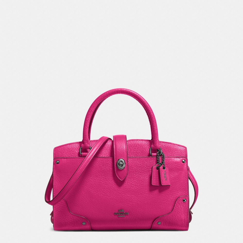 COACH MERCER SATCHEL 24 - DK/CERISE - 37779