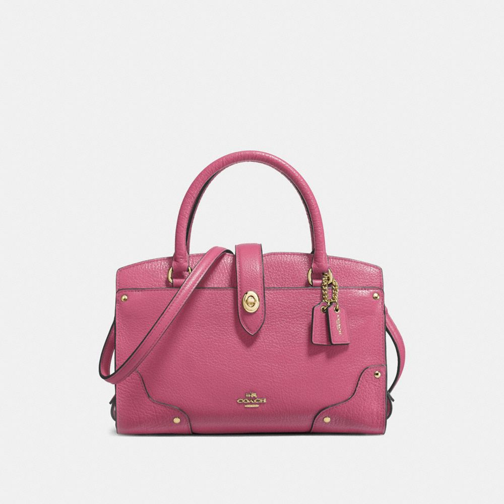 COACH 37779 Mercer Satchel 24 LI/ROUGE