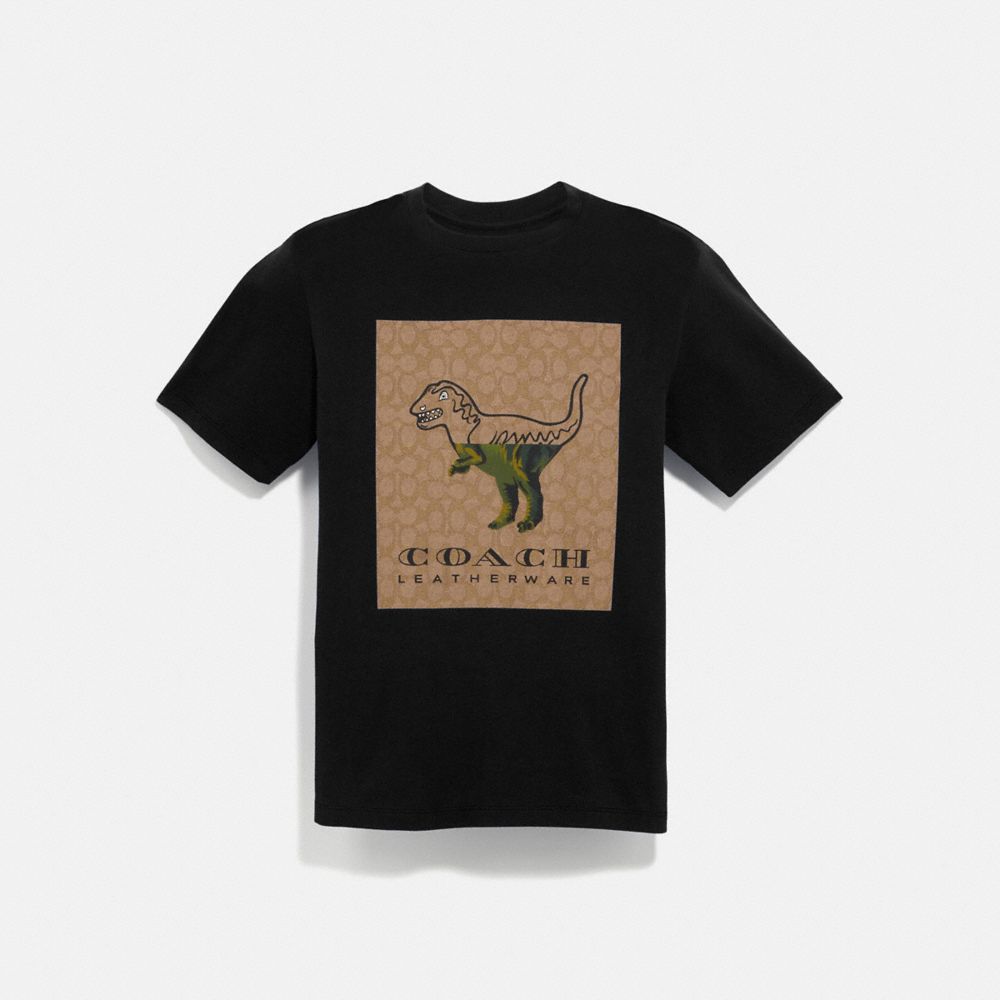 SIGNATURE REXY T-SHIRT - 3848 - BLACK