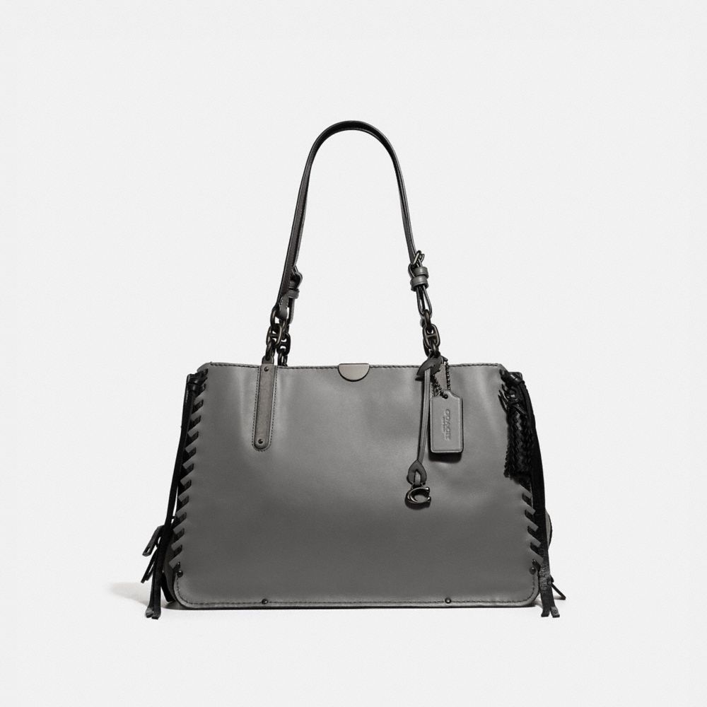 DREAMER TOTE 36 - HEATHER GREY/PEWTER - COACH 39235