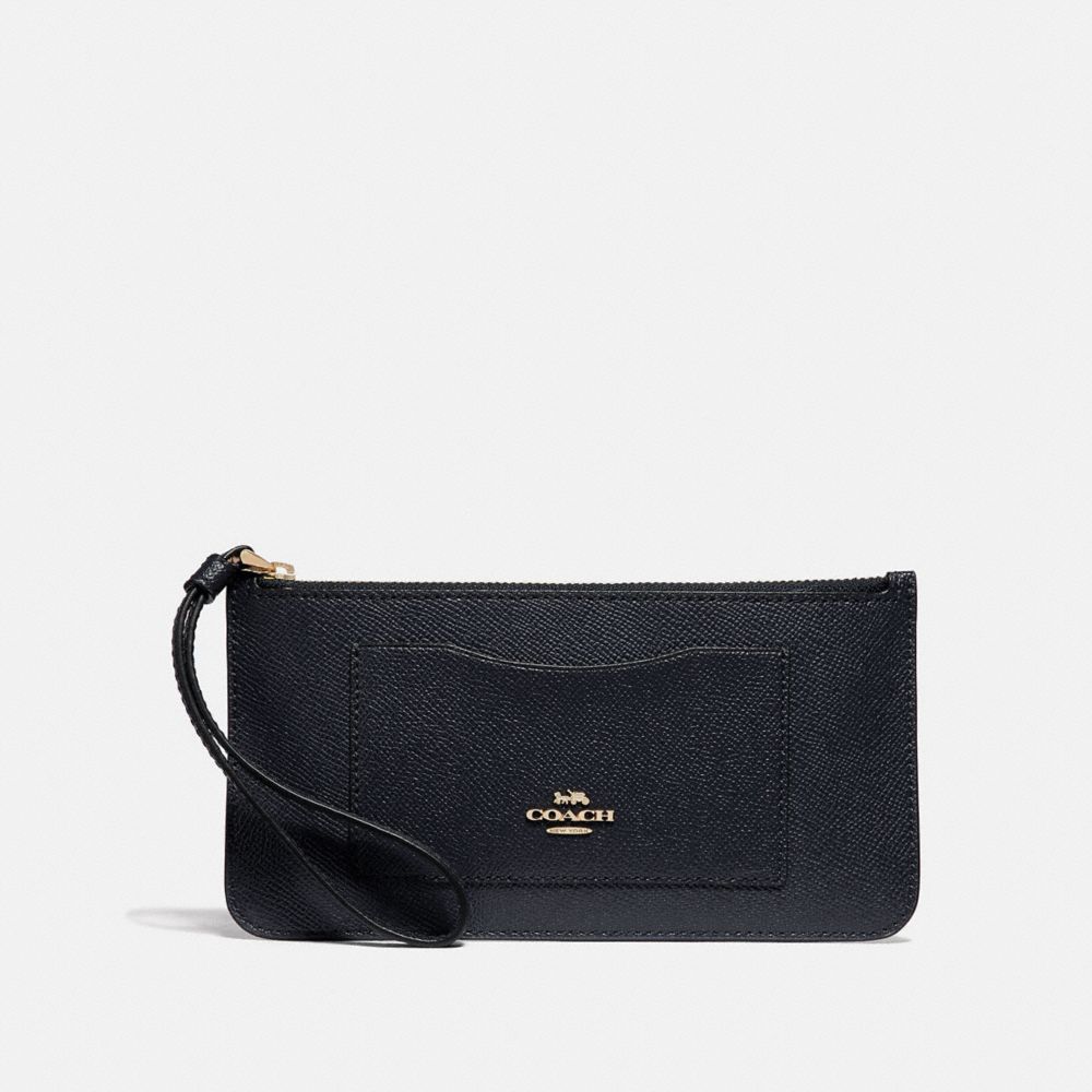 COACH 39236 Zip Top Wallet IM/MIDNIGHT