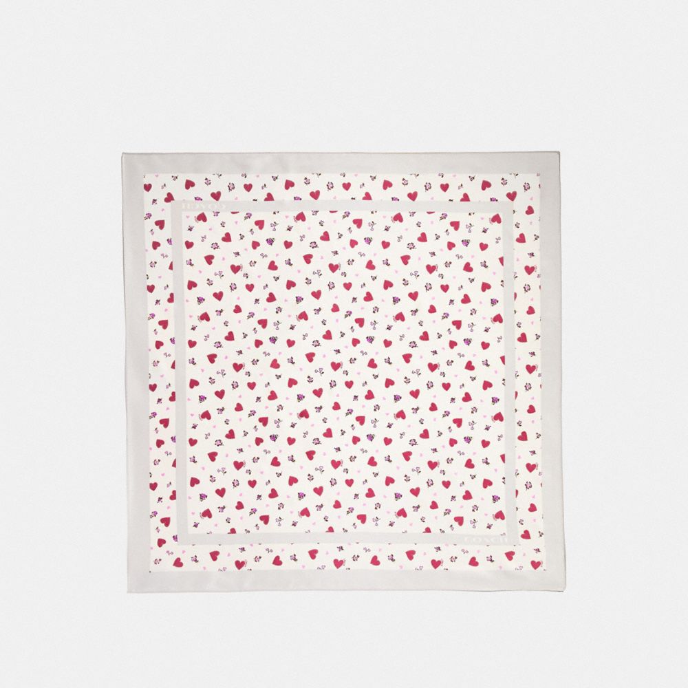 VALENTINE PRINT SQUARE - 39386 - CHALK