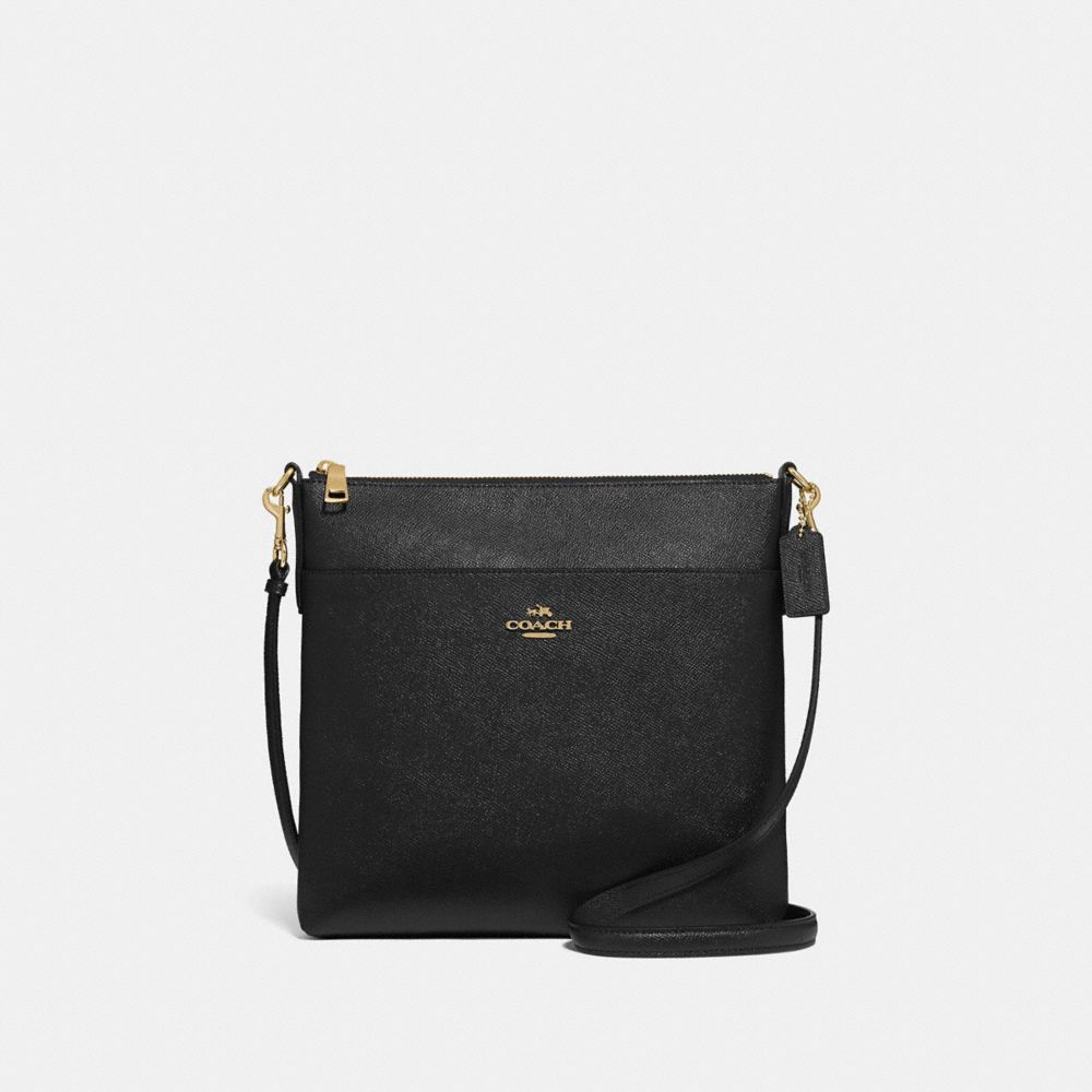 COACH 39408 Kitt Messenger Crossbody 26 GOLD/BLACK