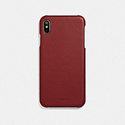 COACH 39451 Iphone Xs Max Case RED CURRANT