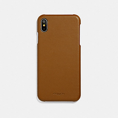 COACH Iphone Xs Max Case - SADDLE - 39451
