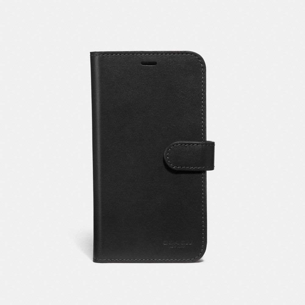 IPHONE X/XS FOLIO - BLACK - COACH 39595