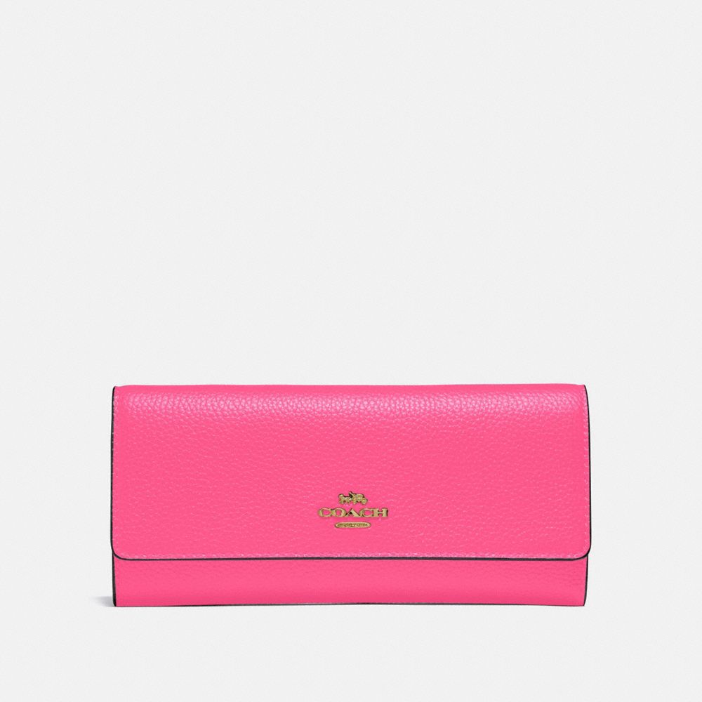 SOFT TRIFOLD WALLET - 39745 - B4/CONFETTI PINK