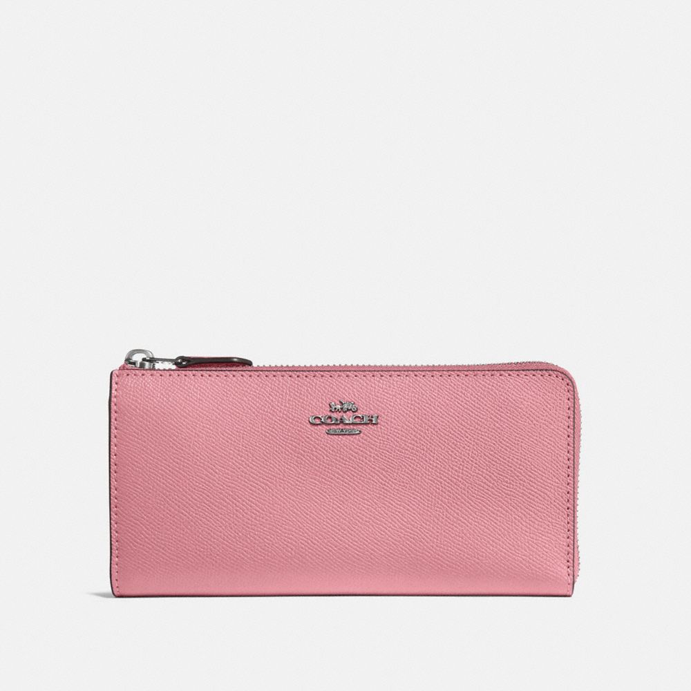 COACH 39746 L-zip Wallet GM/TRUE PINK