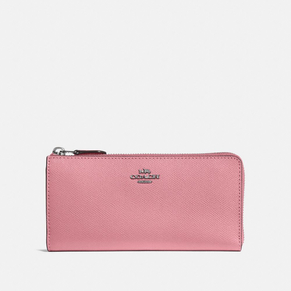 COACH 39746 L-zip Wallet GM/TRUE PINK