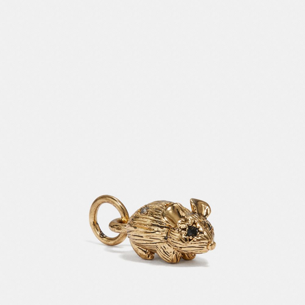 MOUSE CHARM - 39879 - MULTI/GOLD