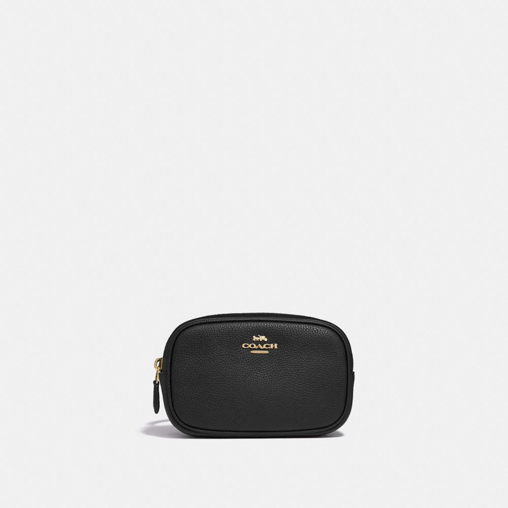 COACH 39938 Belt Bag BLACK/GOLD
