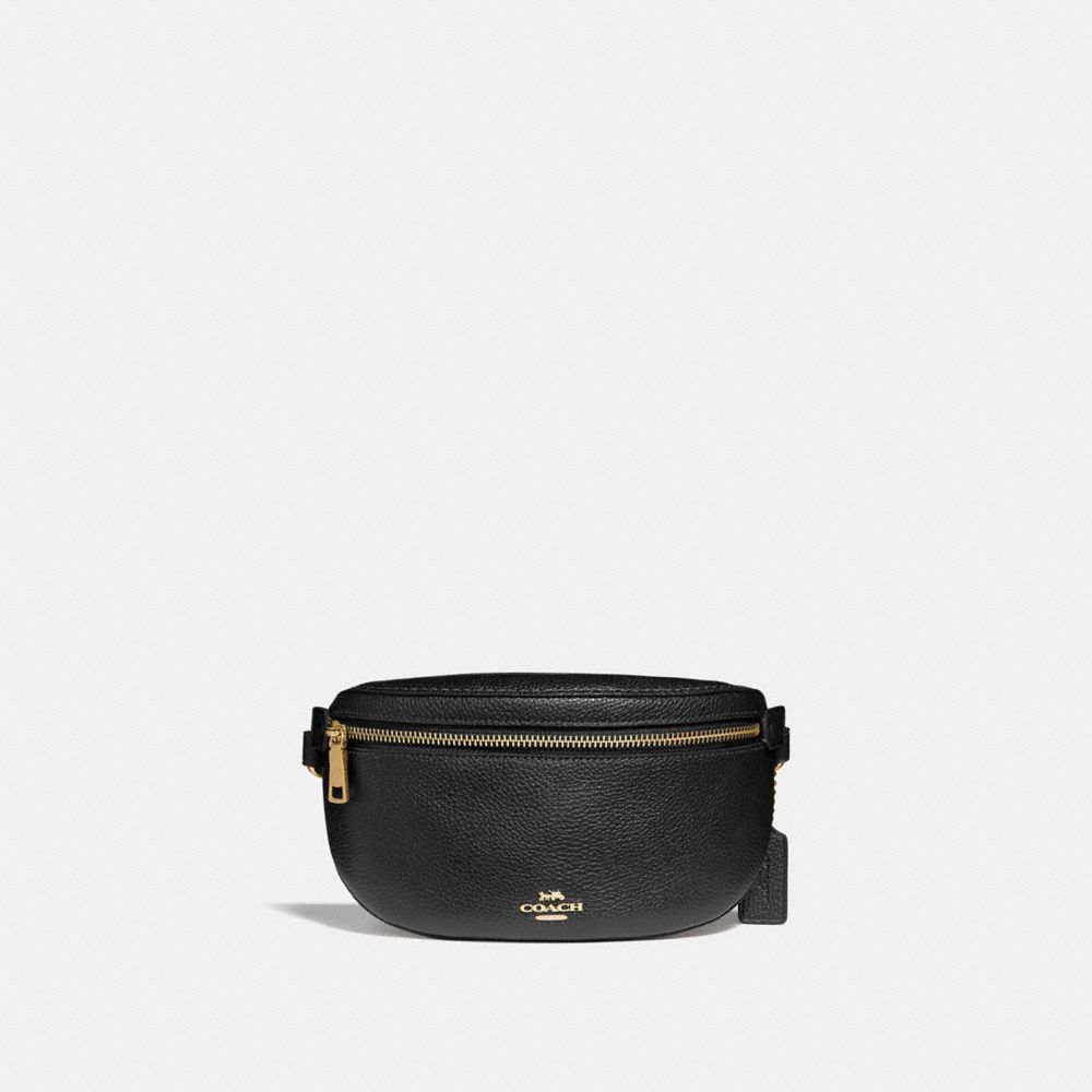COACH 39939 Belt Bag Gold/Black