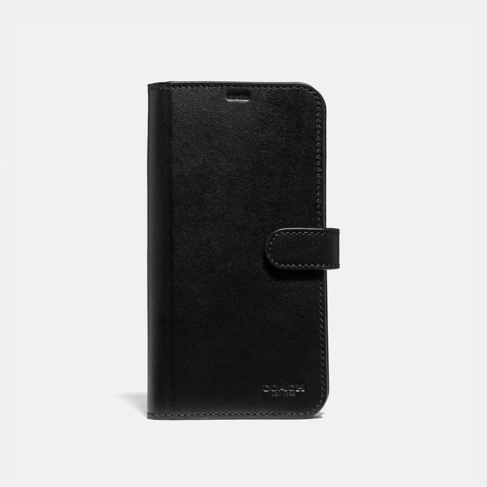 IPHONE XS MAX FOLIO - BLACK - COACH 39953