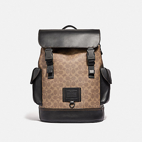 COACH RIVINGTON BACKPACK IN SIGNATURE CANVAS -  - 40344