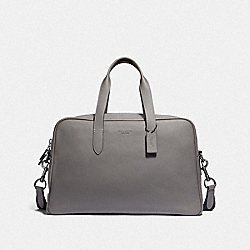 COACH 40459 - METROPOLITAN SOFT CARRYALL BLACK ANTIQUE NICKEL/HEATHER GREY