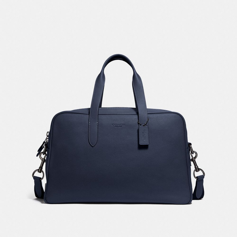 Metropolitan Soft Carryall - GUNMETAL/NAVY - COACH 40459