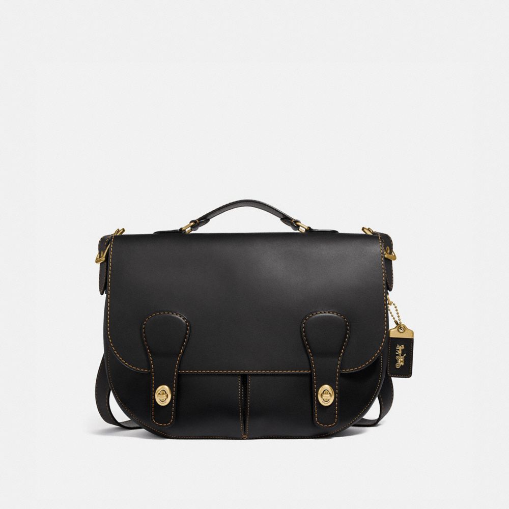 COACH 40472 Musette Bag BRASS/BLACK