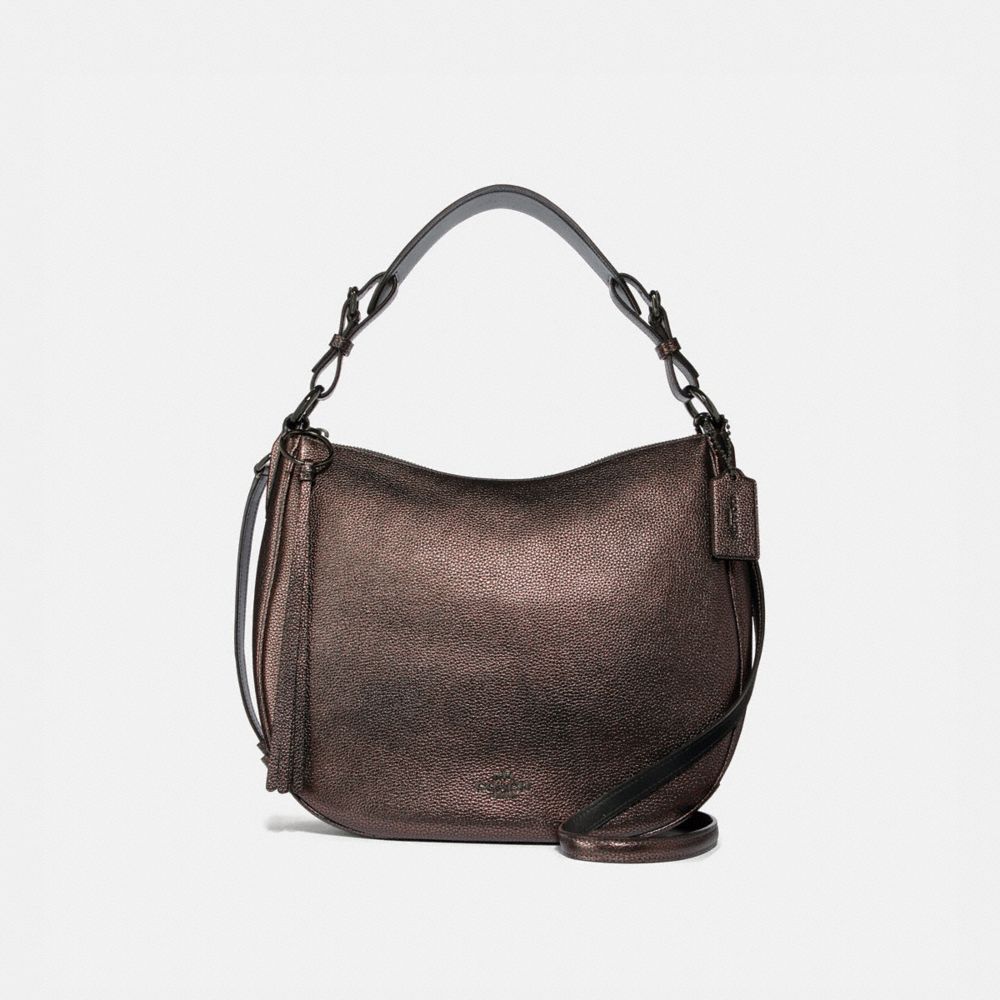 COACH 40632 SUTTON HOBO GUNMETAL/METALLIC-GRAPHITE