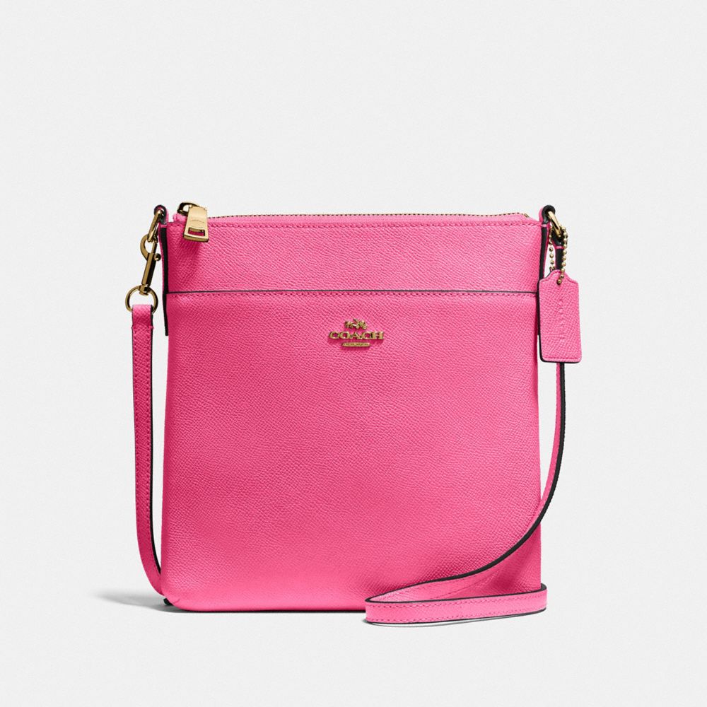 KITT MESSENGER CROSSBODY - B4/CONFETTI PINK - COACH 41320