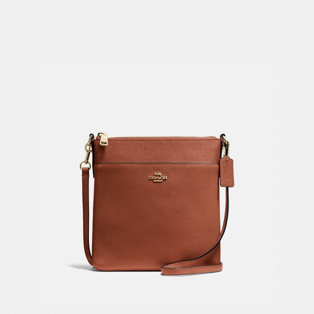 COACH 41320 Kitt Messenger Crossbody Gold/1941 Saddle