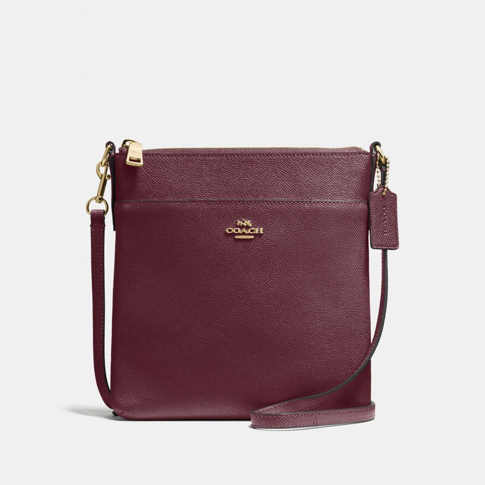 COACH 41320 Kitt Messenger Crossbody Gold/Vintage Mauve