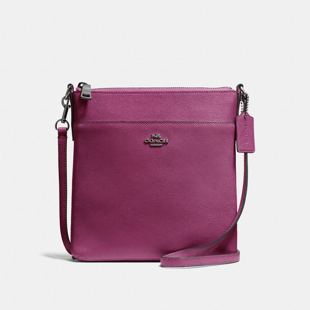 COACH KITT MESSENGER CROSSBODY - GM/DARK BERRY - 41320