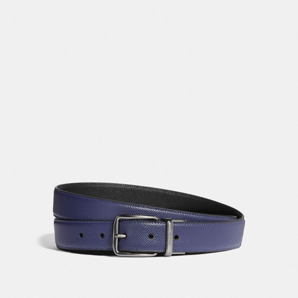 COACH 41323 - HARNESS BUCKLE CUT-TO-SIZE REVERSIBLE BELT, 30MM CADET/BLACK