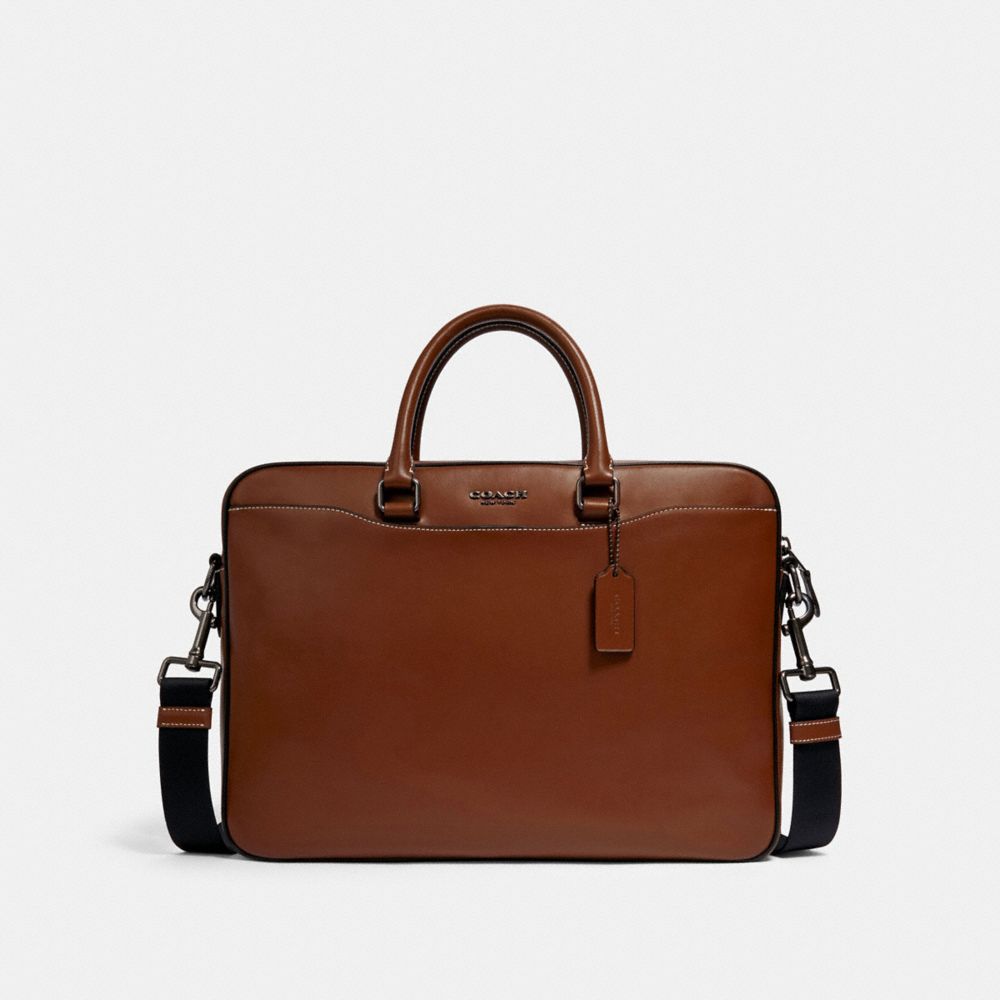 COACH 4186 BECKETT SLIM BRIEF QB/SADDLE