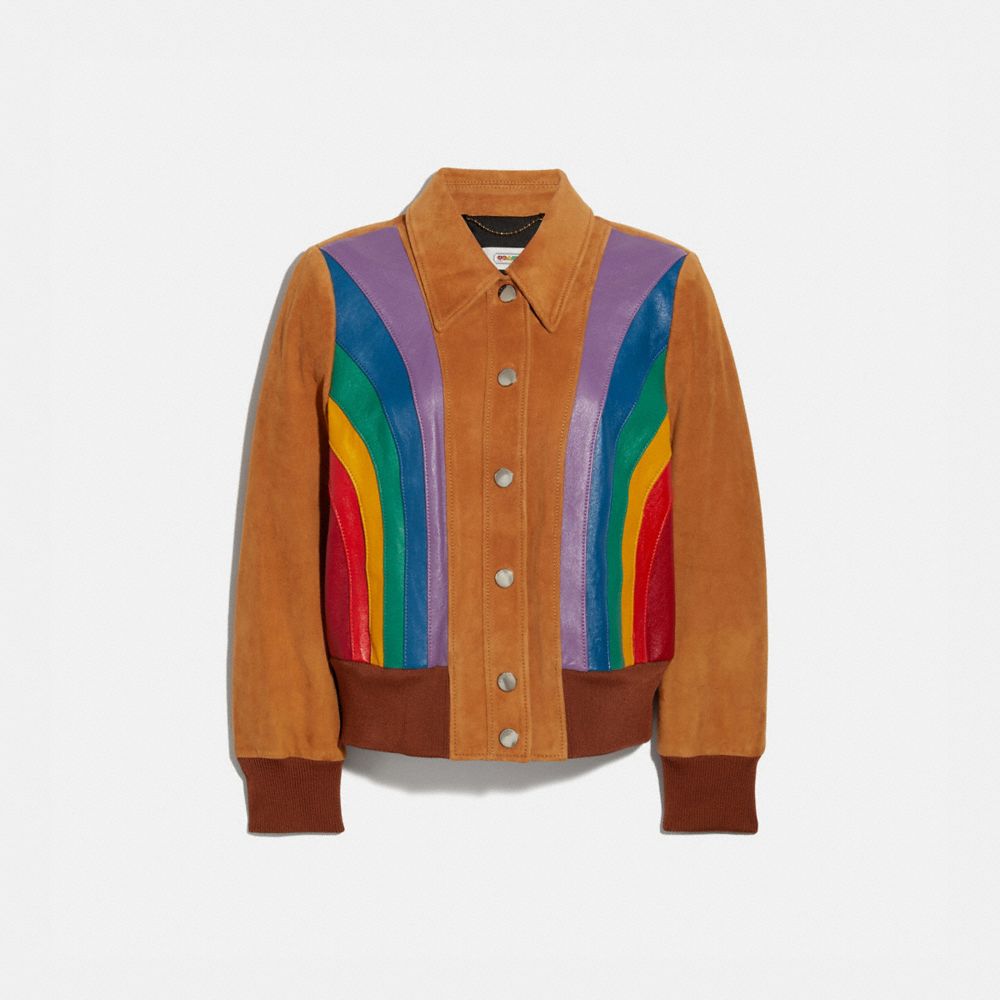 Rainbow Blouson Jacket - 4240 - CANYON