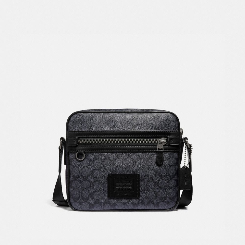 COACH DYLAN 27 IN SIGNATURE CANVAS - CHARCOAL/BLACK ANTIQUE NICKEL - 43008