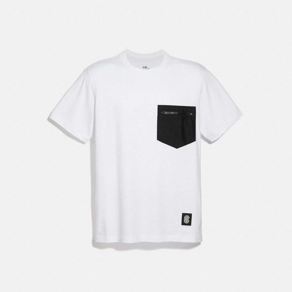 COACH 4402 Essential T-shirt WHITE BLACK