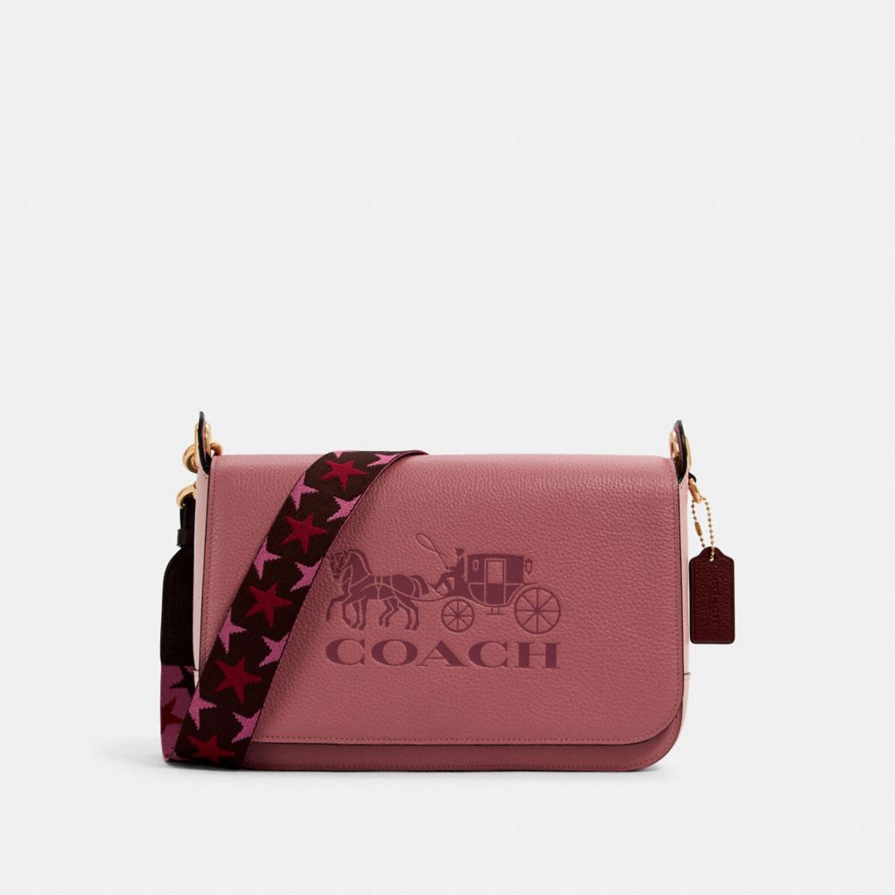 COACH 4521 JES MESSENGER IN COLORBLOCK IM/ROSE-MULTI