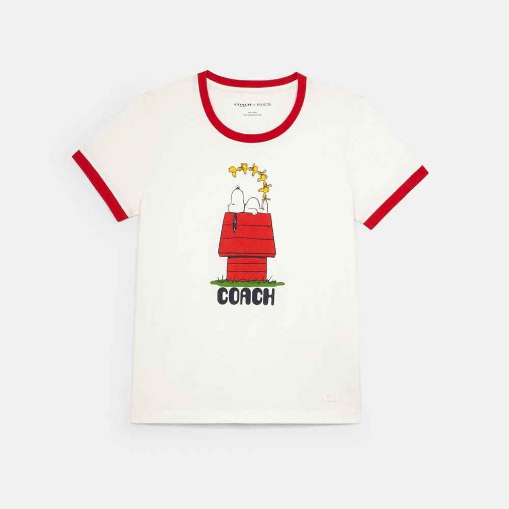 コーチ公式アウトレット Coach X Peanuts スヌーピー Tシャツ Coach X Peanuts コレクション