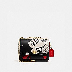 DISNEY MICKEY MOUSE X KEITH HARING MADISON SHOULDER BAG 19 - 4722 - B4/ELECTRIC RED MULTI