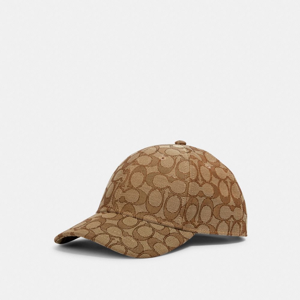 COACH 4855 - HAT IN SIGNATURE JACQUARD KHAKI