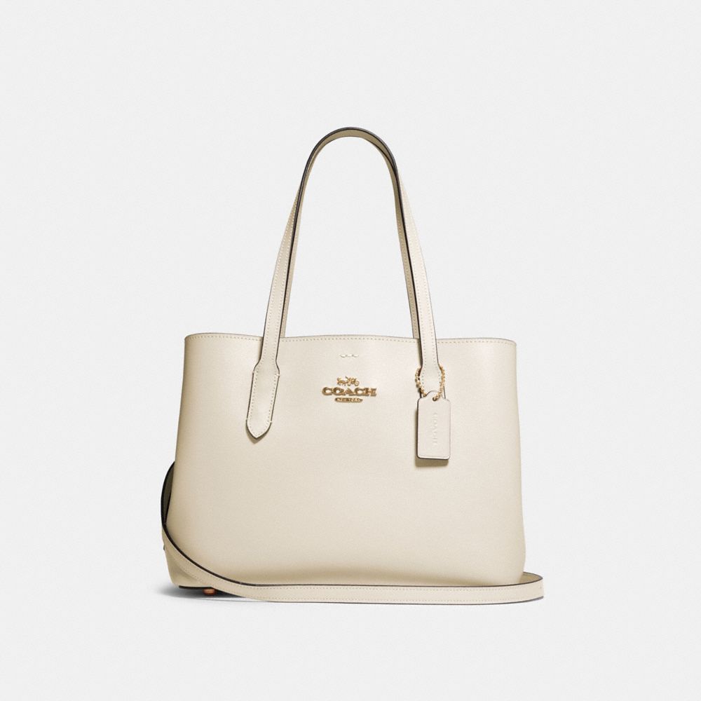 COACH AVENUE CARRYALL - IM/CHALK LIGHT SADDLE - 48733