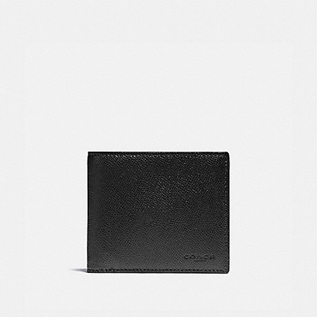COACH Coin Wallet - BLACK - 4996