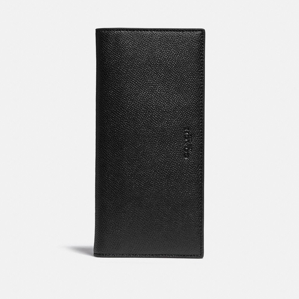 COACH 5003 - Breast Pocket Wallet BLACK