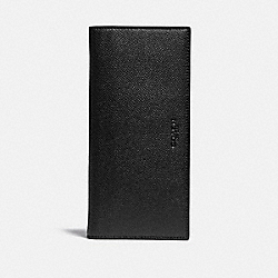 COACH 5003 Breast Pocket Wallet BLACK