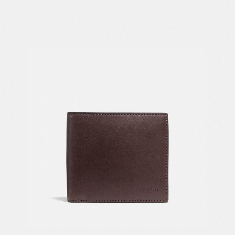 COACH 5011 - COIN WALLET MAHOGANY